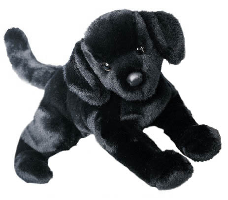 Sort Labrador - Douglas tøjdyr